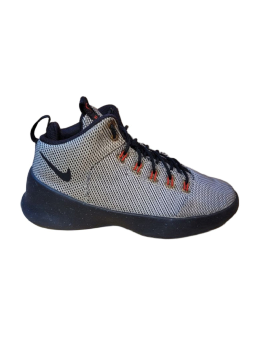 Nike Hyperfr3sh Size 4.5Y/6 Womens Black and Gray Sneakers